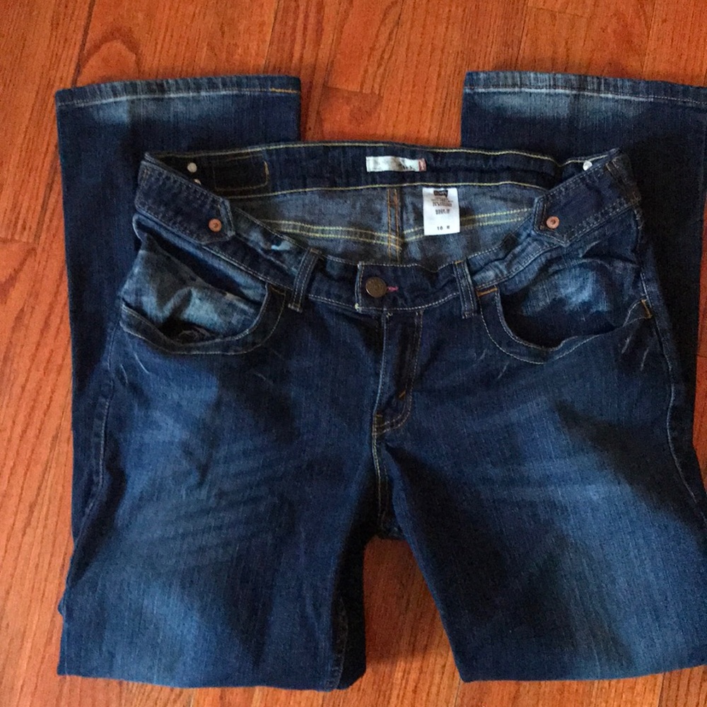 Levi’s woman’s 16 m 504 slouch flare